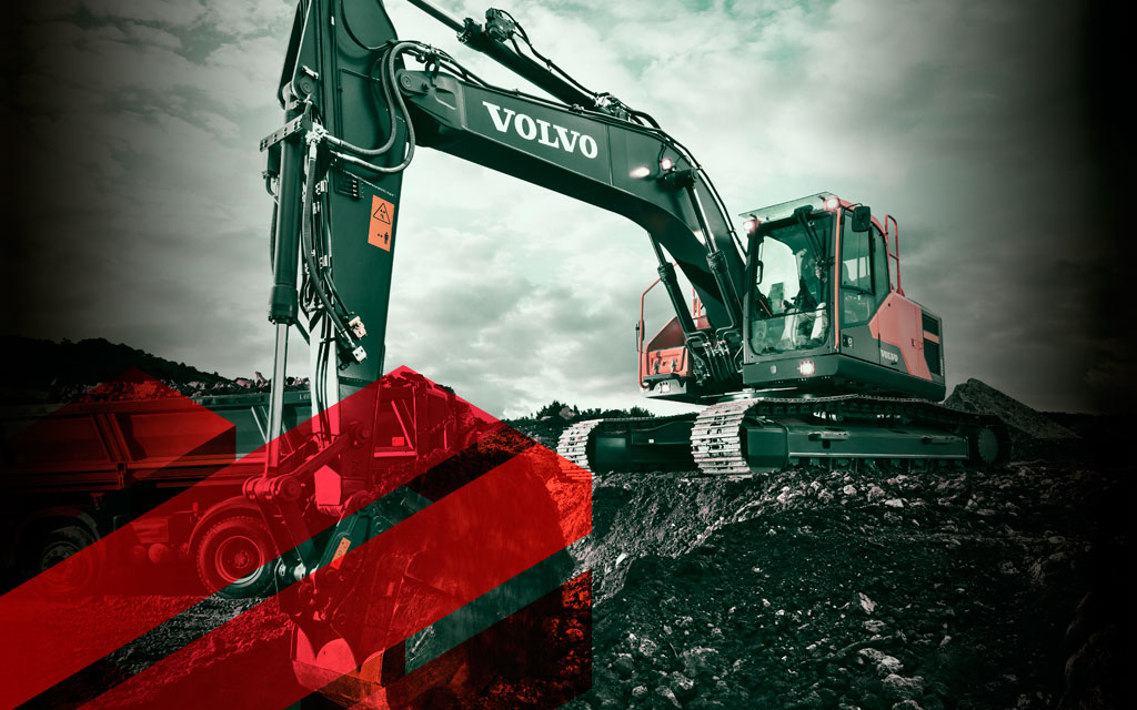volvo crane